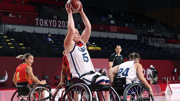 Baloncesto en silla de ruedas: Estados Unidos - España