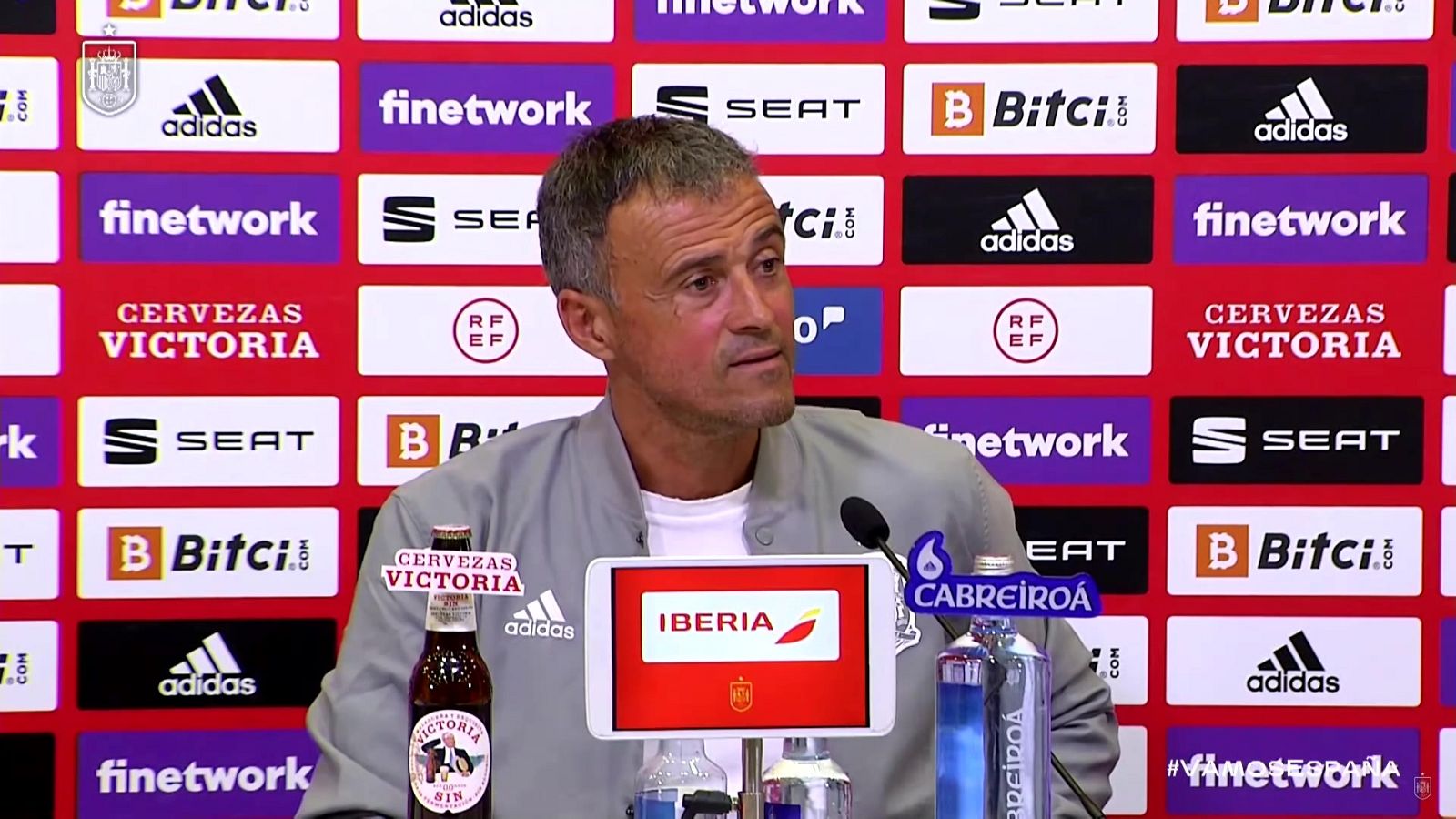 Fútbol - Rueda de prensa Luis Enrique, seleccionador nacional de fútbol - ver ahora