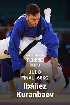 Judo Paralímpicos Paris 2024 - Judo -66 Kg. Final. S. Ibáñez - U. Kuranbaev