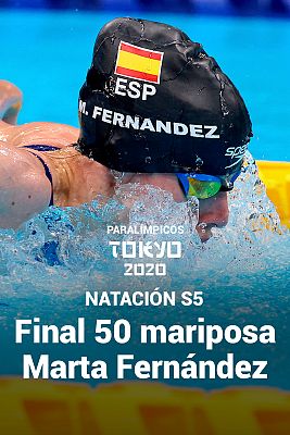 Natación: 50 m mariposa femenino - Marta Fernández