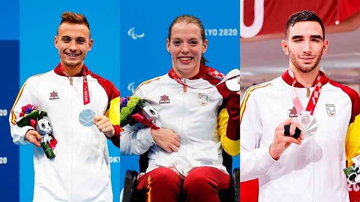 Telediario 1 - España se abona a la plata y suma siete medallas en los Juegos Paralímpicos
