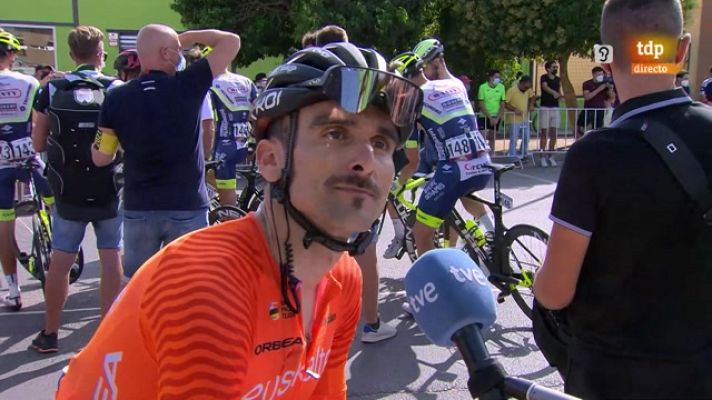 Vuelta a España | Luis Ángel Maté: "Álvaro Cuadros se ve que no ha aprendido a mear en marcha"