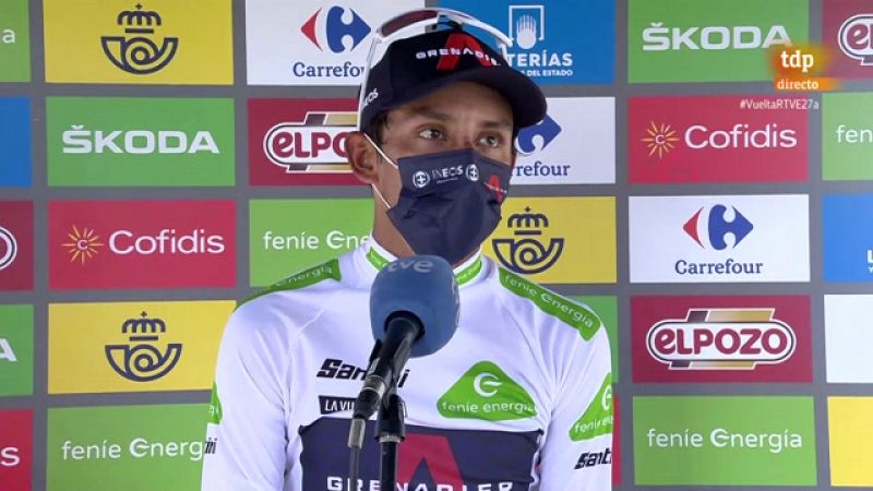 La Vuelta a España | Egan Bernal: "No pensé que iba haber tanta locura en el final"