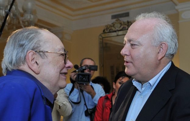 Visita a Cuba de Moratinos