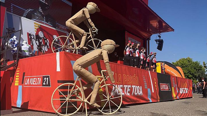 Vuelta ciclista a España - Vuelta a España | Así es el espectáculo de las salidas cada día en la Vuelta 2021