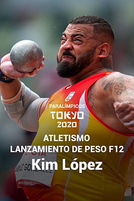 Atletismo: Lanzamiento de peso F12. Kim López