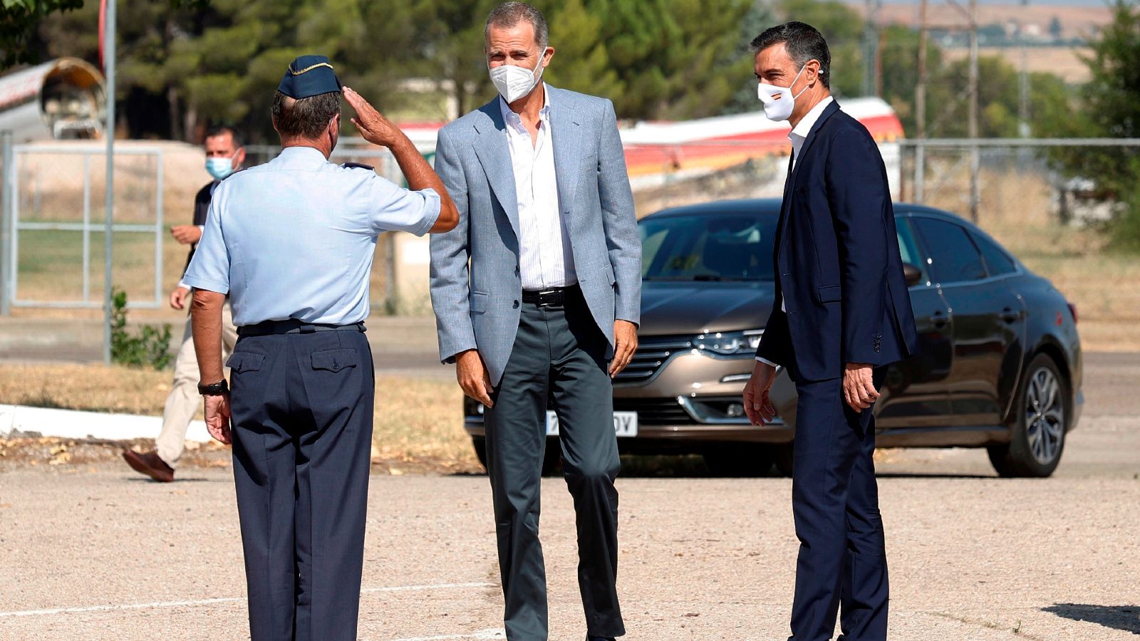 Informativo 24h: El rey y Sánchez visitan Torrejón para dar las gracias al operativo de evacuación de afganos | RTVE Play