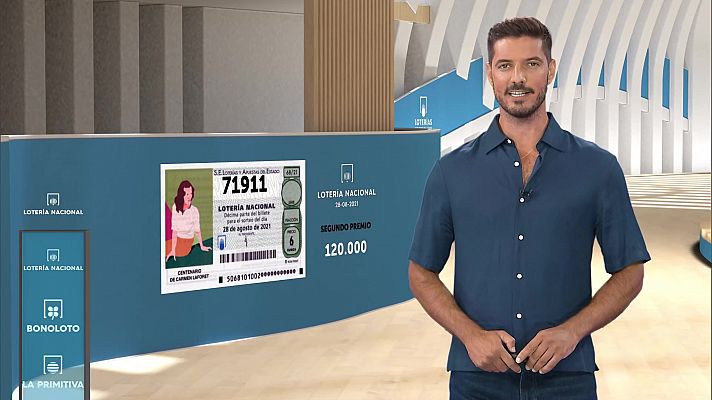 Loterías - Sorteo de la Lotería Nacional del 28/08/2021