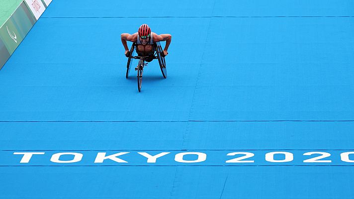 Eva Moral, bronce en triatlón