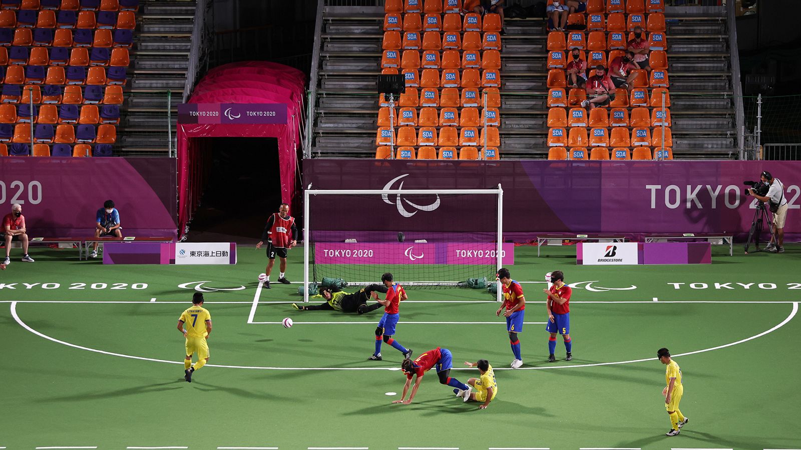 Paralímpicos Tokio 2020 - Fútbol 5 masculino: España - Tailandia en RTVE Play