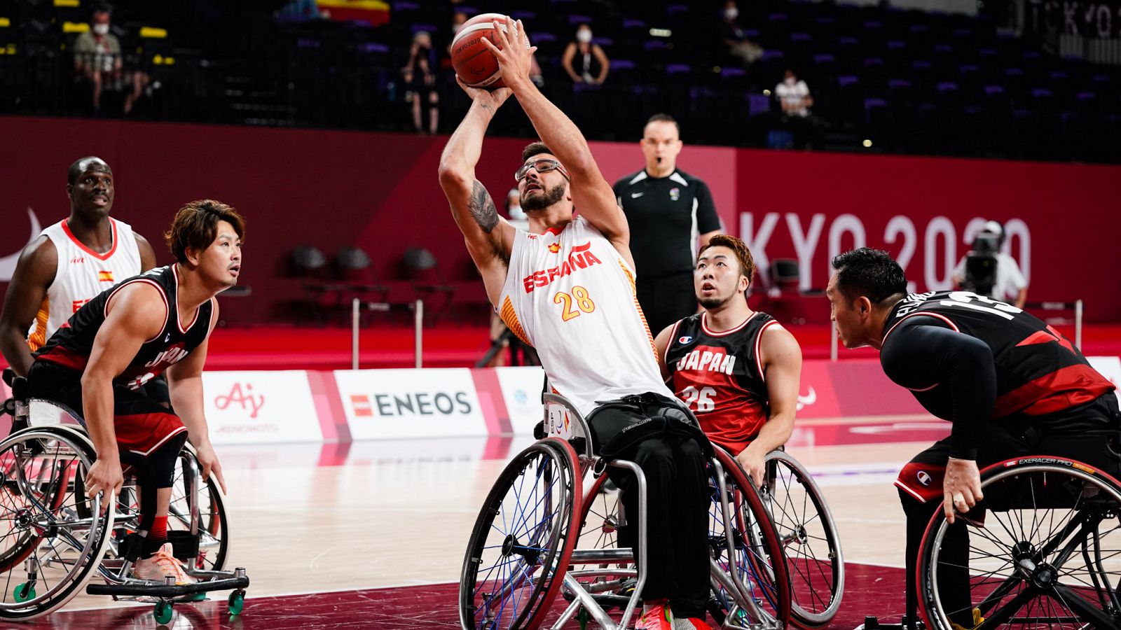 Paralímpicos Tokio 2020 - Baloncesto en silla de ruedas masculino: España - Japón en RTVE Play