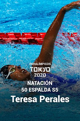 Natación: Final 50 espalda S5 con Teresa Perales