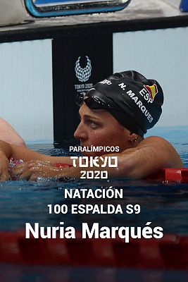 Natación Paralímpicos Paris 2024 - Natación: Final 100 espalda femenino S5 con Nuria Marqués