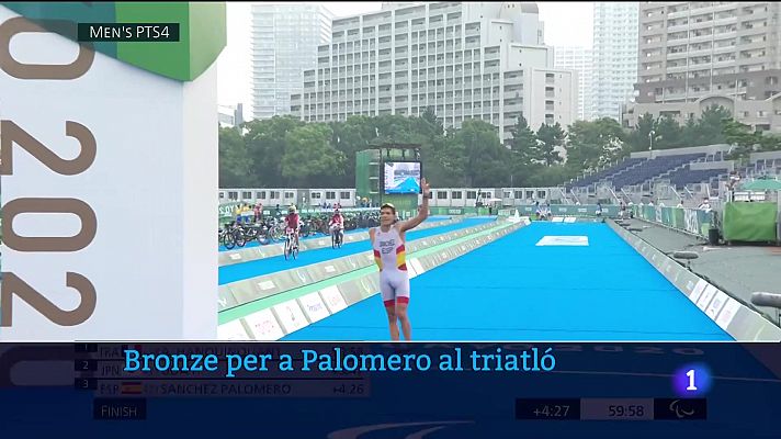 Sánchez Palomero, bronze al triatló