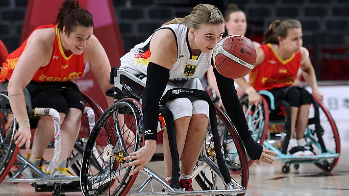 Baloncesto en silla de ruedas. España - Alemania