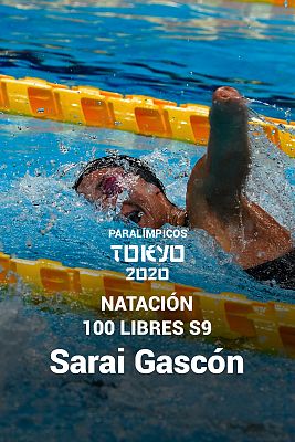 Natación Paralímpicos Paris 2024 - Natación: Final 100 braza femenino S9 con Sarai Gascón