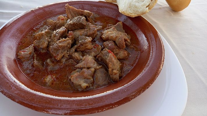 Caldereta de cerdo ibérico al estilo de Montánchez