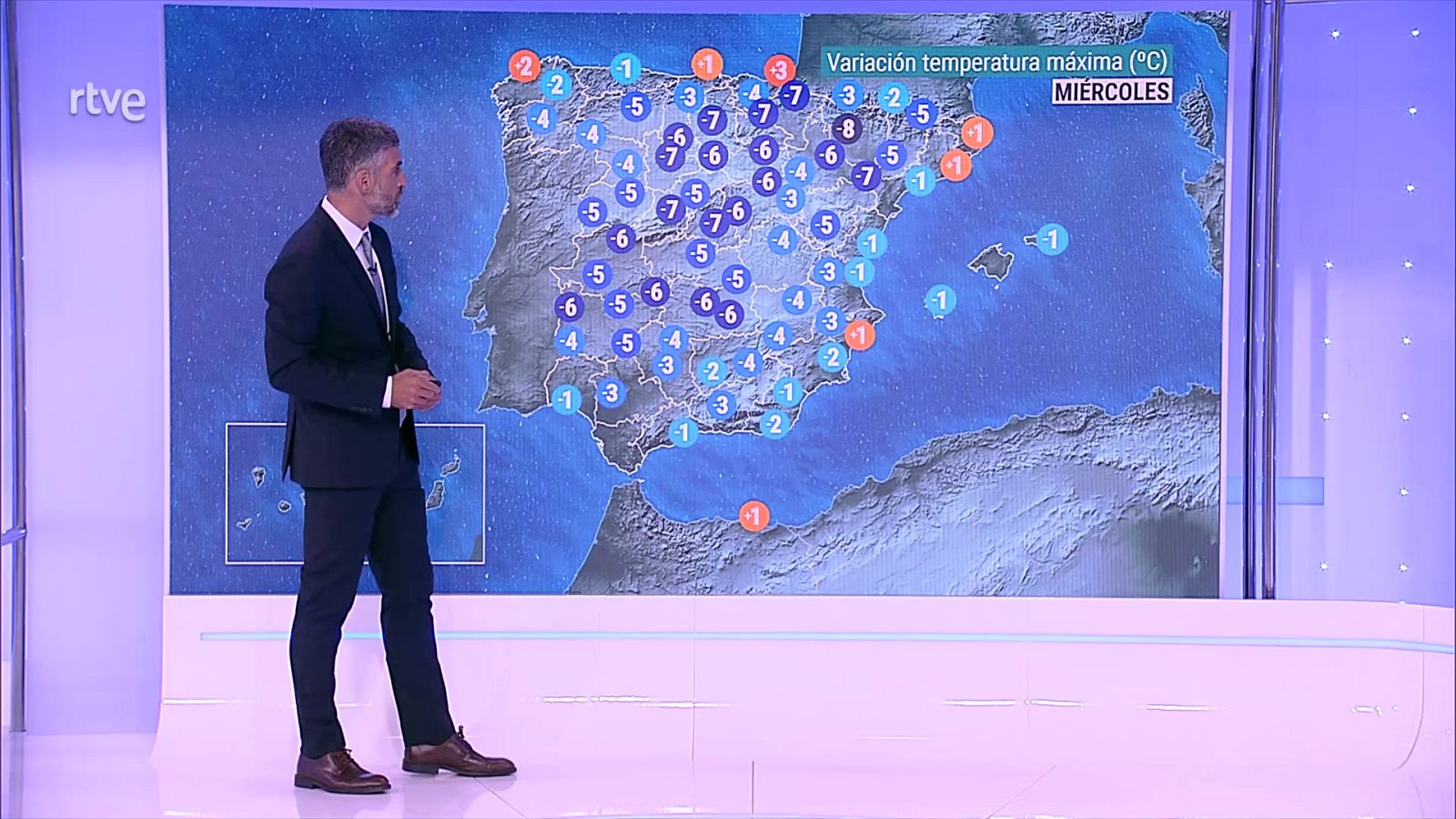 Situación de inestabilidad, con intervalos nubosos y nubosidad , chubascos y tormentas dispersos y ocasionales - ver ahora