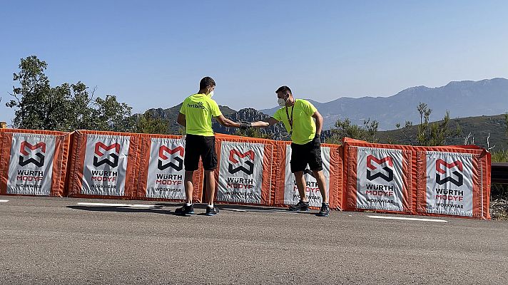 Vuelta a España | Así trabaja Seguridad en Carrera de la Vuelta para evitar las caídas