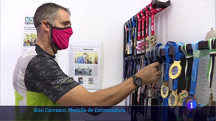 Kini Carrasco recibirá la Medalla de Extremadura