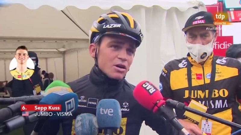Vuelta 2021 | Kuss: "An no est ganada la Vuelta" - Vuelta ciclista a Espaa | Ver