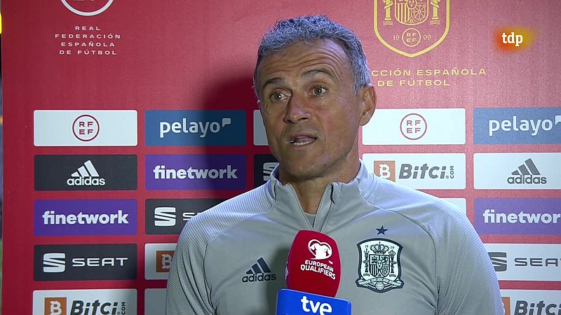Luis Enrique: "La selección ha salido reforzada de la Eurocopa para la clasificación del Mundial" -- Ver ahora