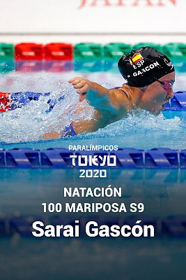 Natación: Final 100 mariposa S9 con Sarai Gascón