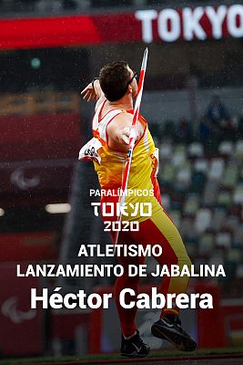 Atletismo: Lanzamiento de jabalina F13 con Héctor Cabrera
