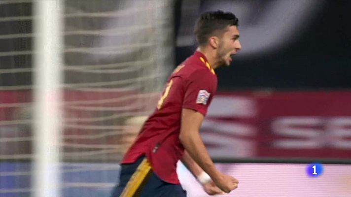 Telediario 1 - Ferran Torres, a TVE: "Nos unimos en los malos momentos"