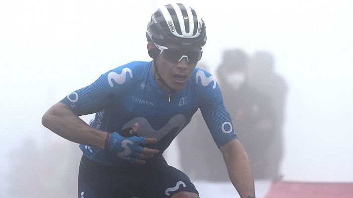 Vuelta ciclista a España - La Vuelta 2021 | 'Supermán' López gana en el Gamoniteiru