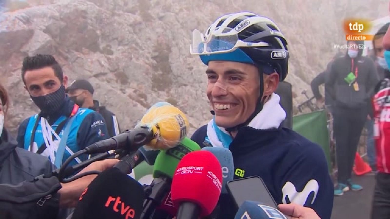 Vuelta 2021 | Enric Mas: "Sabíamos que si atacaba yo, vendría Roglic"