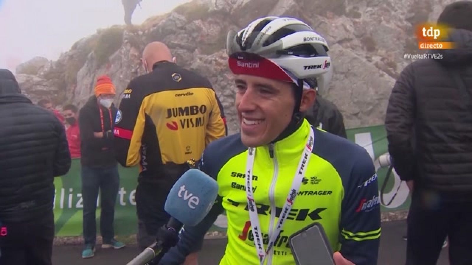La Vuelta | Juanpe bromea sobre la dureza del Gamoniteiro