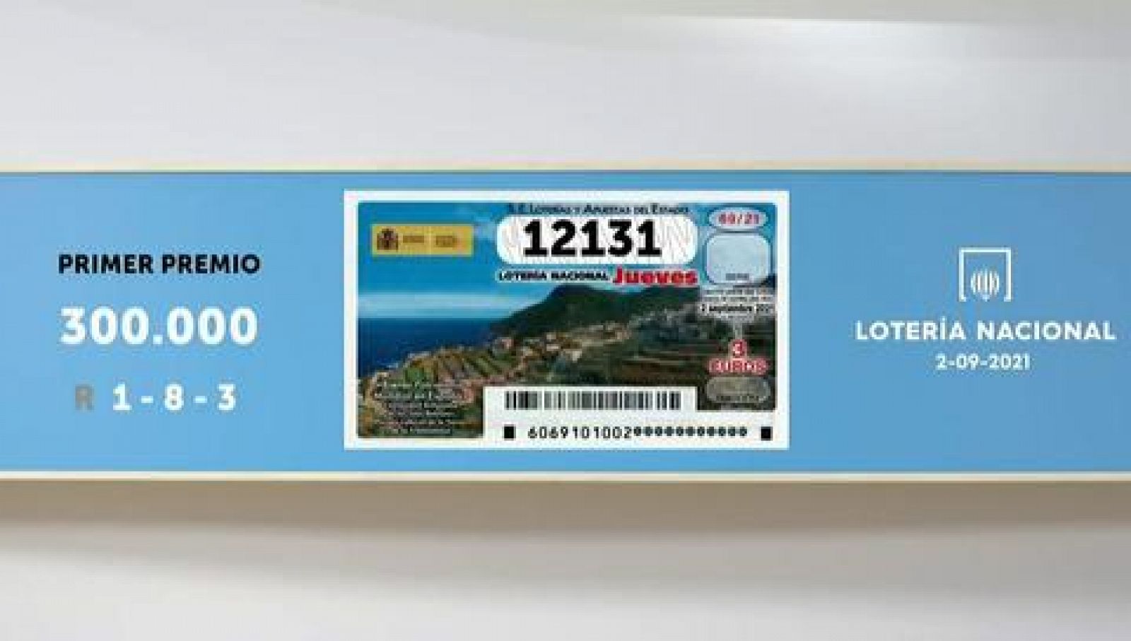 Sorteo de la Lotería Nacional del 02/09/2021 - Ver ahora