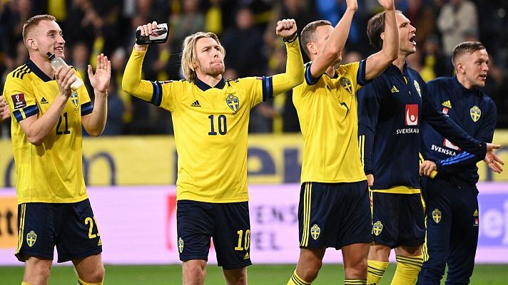 Resumen y goles del Suecia 2-1 España de clasificación al Mundial de Catar 2022
