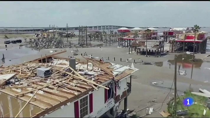 Telediario 1 - El ciclón Ida se despide de Estados Unidos, pero deja graves inundaciones y 26 muertos en Nueva Jersey