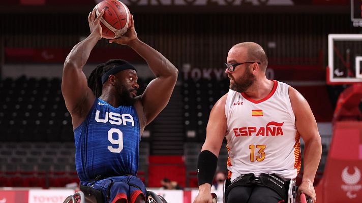 Baloncesto en silla de ruedas Paralímpicos París 2024 - Paralímpicos Tokio 2020 | España, a por el bronce ante Gran Bretaña