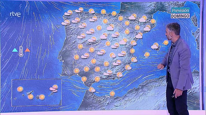 El tiempo - Continuará la inestabilidad en el noreste de la Península, c