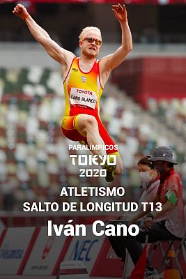 Atletismo: Salto de longitud T13 con Iván Cano