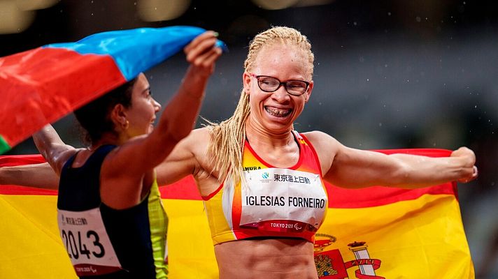 Telediario 1 - Adi Iglesias se despide de Tokyo 2020 como doble medallista: "Mejor no podía haberlo hecho"