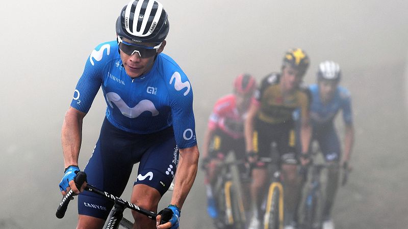 'Superman' Lopez abandona la Vuelta tras dejarse el podio en la etapa