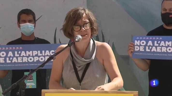 L'Informatiu - La CUP demana la compareixença urgent del president Aragonès per explicar l'ampliació del Prat