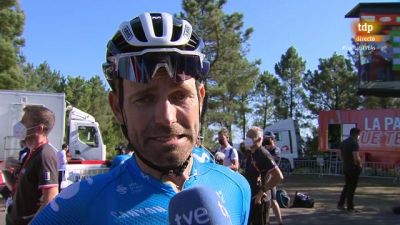 Vuelta 2021 | Rojas se entera del abandono de Lpez en la meta - Vuelta ciclista a Espaa | Ver