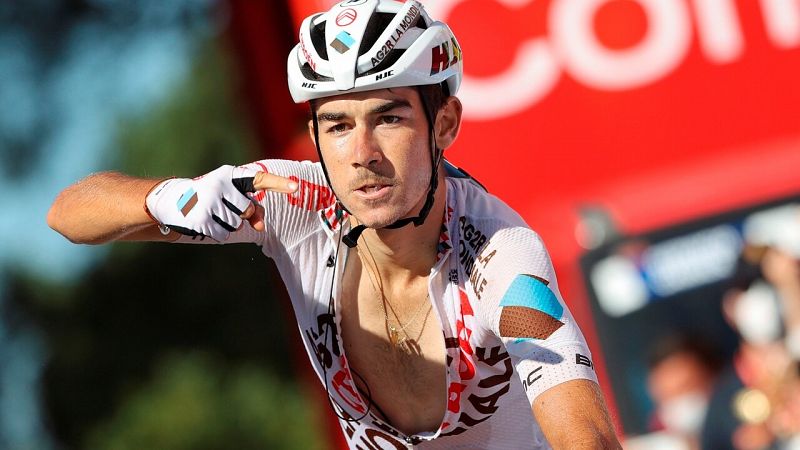La Vuelta 2021 | Champoussin vence a los favoritos en Mos | Ver