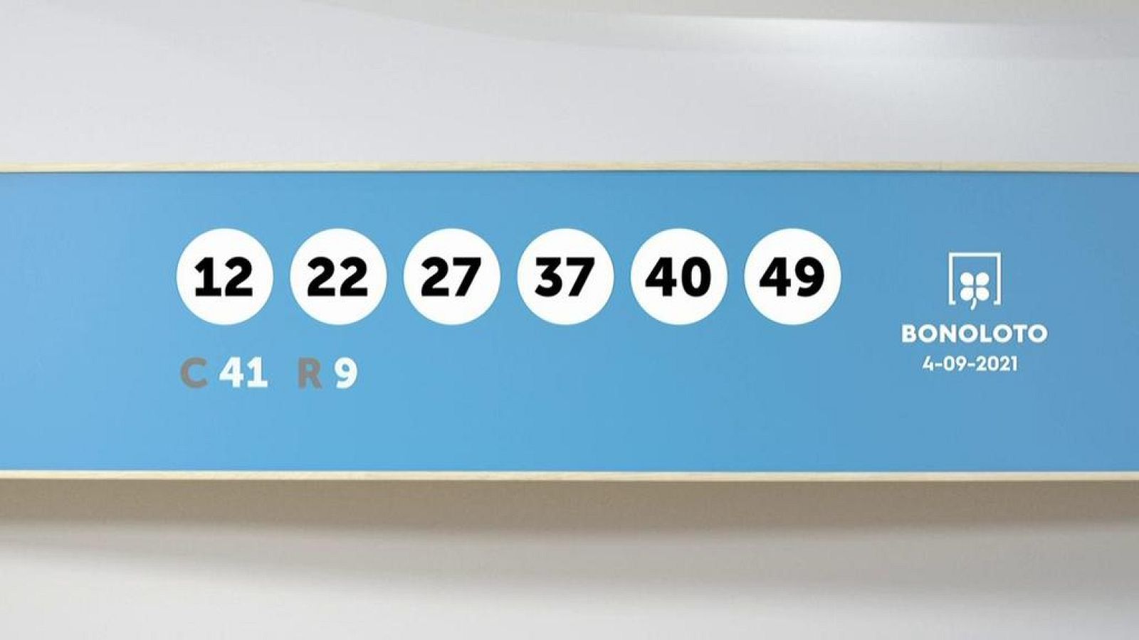 Sorteo de la Lotería Bonoloto del  04/09/2021 - Ver ahora