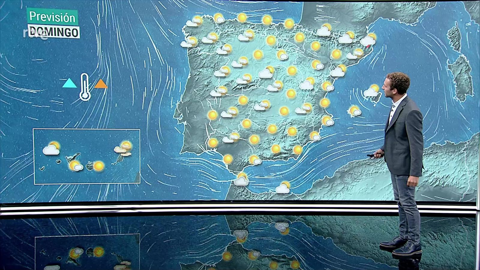 Las temperaturas tienden a subir en la mayor parte del interior peninsular y de Canarias - ver ahora