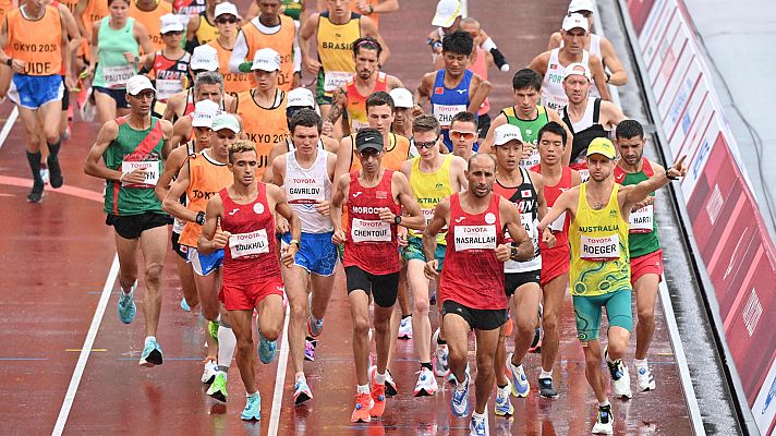 Maratón paralímpico - Alberto Suárez y Gustavo Nieves