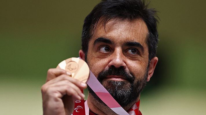 Tiro olímpico Paralímpicos Paris 2024 - Bronce para Juan Antonio Saavedra en tiro