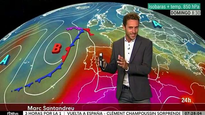 El tiempo - Este domingo predominará el tiempo estable, con ascenso de temperaturas