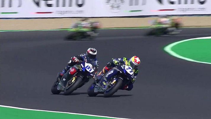 Motociclismo - Campeonato Mundo Superbike. World Supersport  2ª carrera