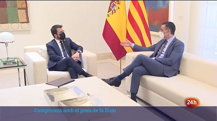 L'Informatiu - Pedro Sánchez promet portar a la taula de diàleg noves inversions per a Catalunya però no aclareix si ell hi serà